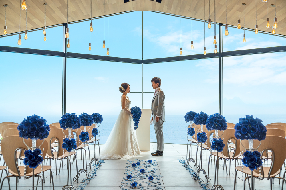 オーシャンビューのチャペル