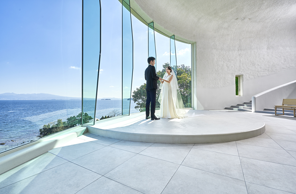 パサージュ琴海の海がきれいなチャペル