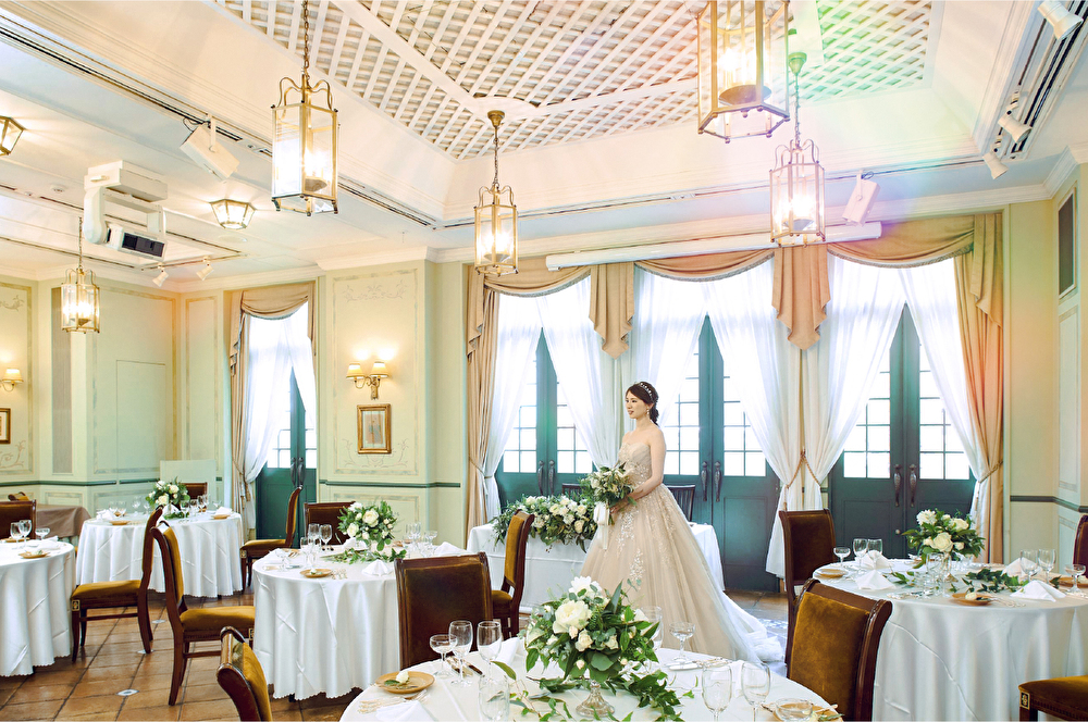 モントレ長崎アマリアサロンでの花嫁