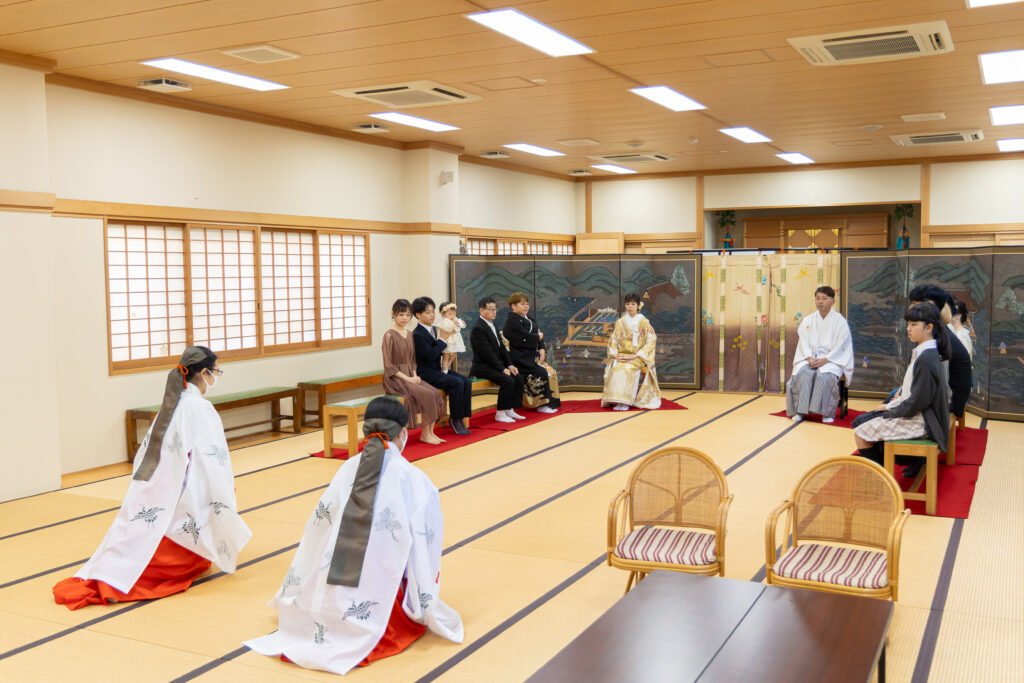 長崎伊勢宮神社待合室