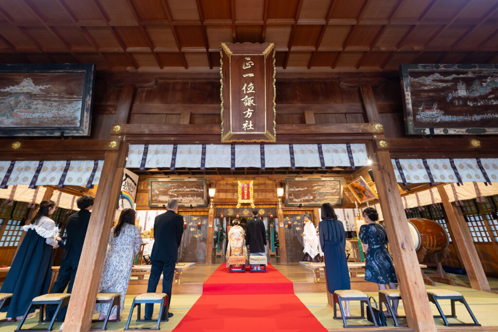 長崎諏訪神社挙式