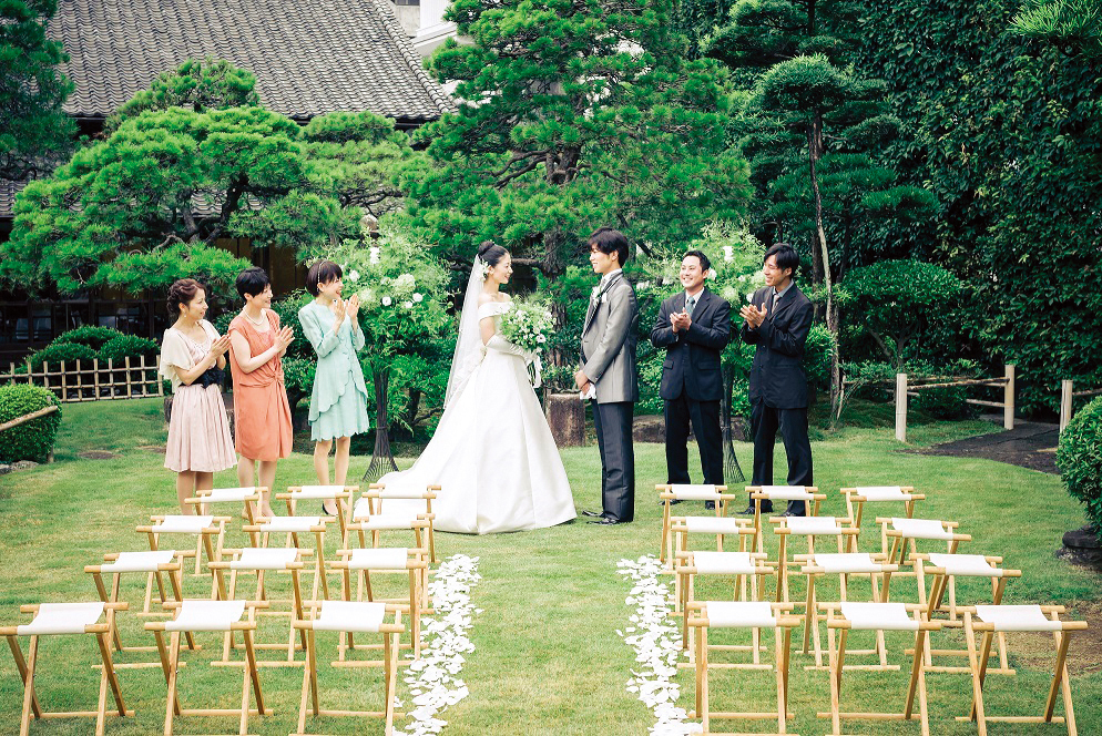 花月でのドレス挙式